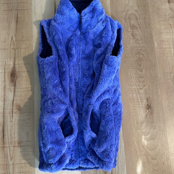 The North Face Mossbub Swirl Vest Women's S Reversible Quilted Puffer - Picture 5 of 14